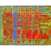 Radierung - 3-Farbendruck von derselben Platte